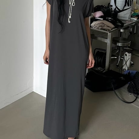 0917 over relax long one-piece/3カラー