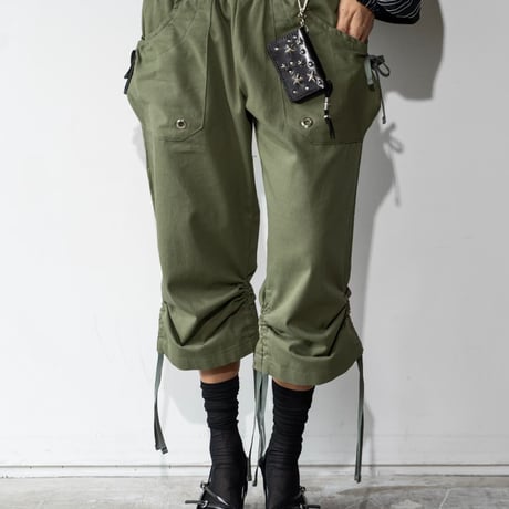 Drawstring Cargo Pants/2カラー