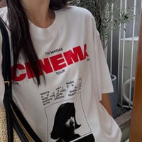 1009 CINEMA PHOTO BIG TEE/2カラー