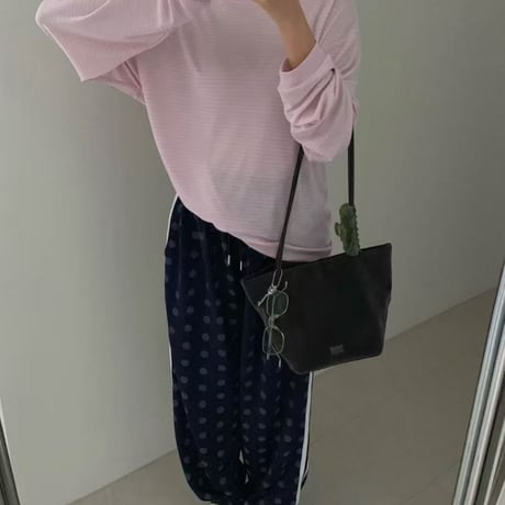 0997 dot line jogger pants/2カラー