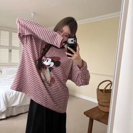 mickey boarder シアtee/2カラー