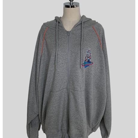 Disney SPACE BIG ZIP HOODIE/4カラー