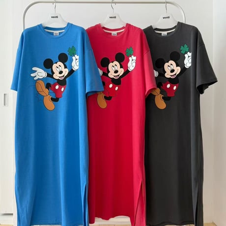 0913 clover🍀mickey one-piece/3カラー