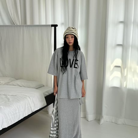 【早期お届け★数量限定】LOVE♥︎BIG TEE/3カラー