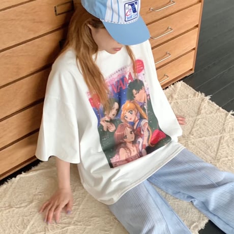 【数量限定】sera nana tee shirt/3カラー