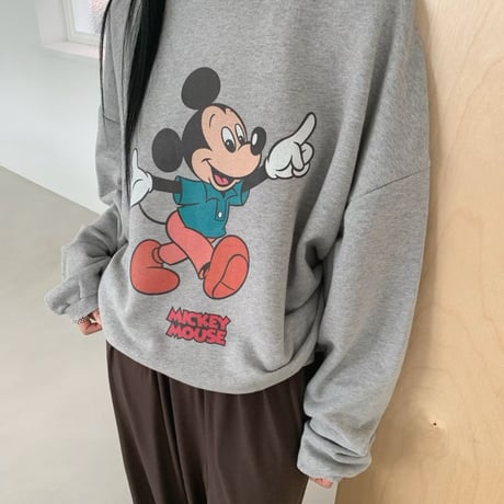 0983 Classic Mickey Sweatshirt/7カラー