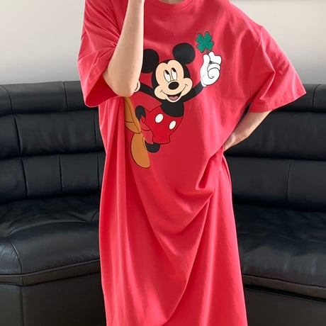 0913 clover🍀mickey one-piece/3カラー