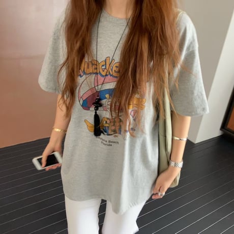 0897 Vacation Duck Tee/2カラー