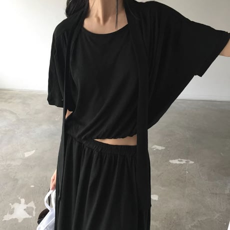 🉐0921 【セットアップ商品】monotone set up/2カラー🉐