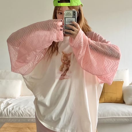 Little Teddy シアーTEE/2カラー