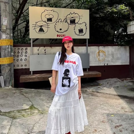 【早期お届け★数量限定】CINEMA PHOTO BIG TEE/2カラー
