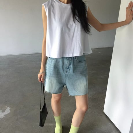 tuck flare tops/4カラー