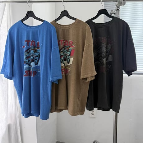 0980 Vintage Space BIG Tee/3カラー