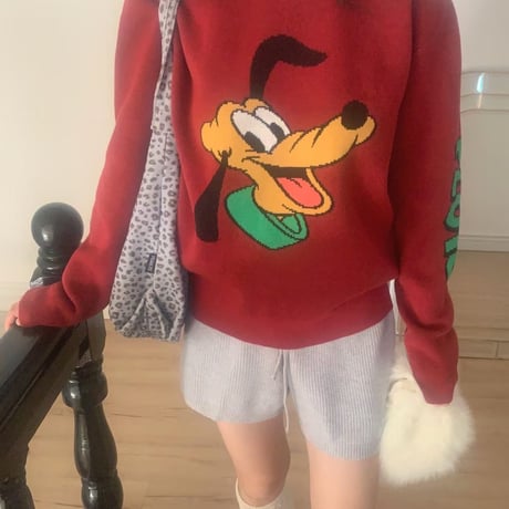 1034 Disney family BIG face knit/12パターン