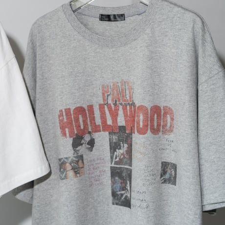 0987 Hollywood Graphic Over Tee/2カラー