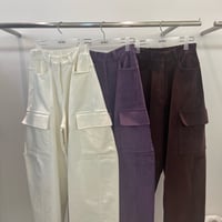 1090 Wide Corduroy Cargo Pants/3カラー