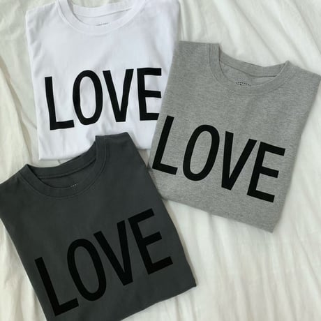 【早期お届け★数量限定】LOVE♥︎BIG TEE/3カラー