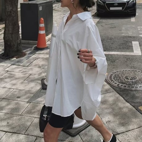 effort less over shirt/2カラー