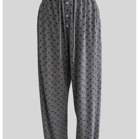 【即納販売★数量限定】Vintage Flower Waffle Pants/3カラー