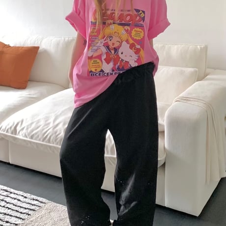 【数量限定】sera cat t shirt/2カラー