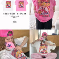 【数量限定】sera cat t shirt/2カラー