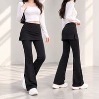 1089 Skirt Layered Flare Leggings⁠