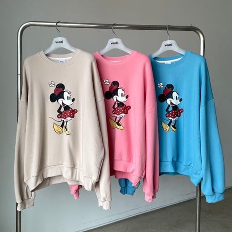 ミニーちゃんcolor sweat/3カラー