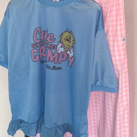 mesh cute tee/2カラー