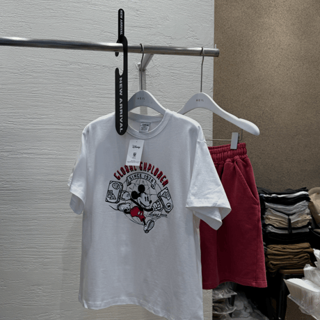 🉐vintage mickey print set up🉐/3カラー