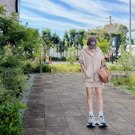 1004 Drawstring Layered Skirt/3カラー　なおみさん着用