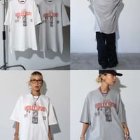 0987 Hollywood Graphic Over Tee/2カラー