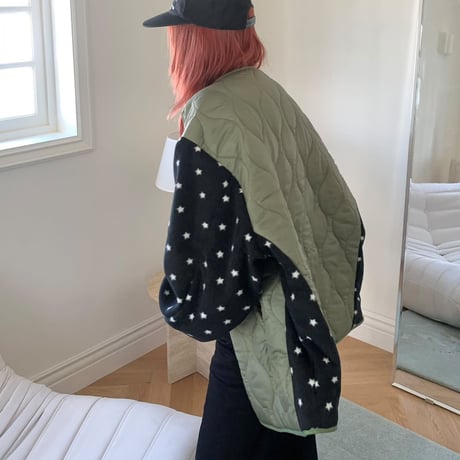 Star Sleeve Quilting Jacket