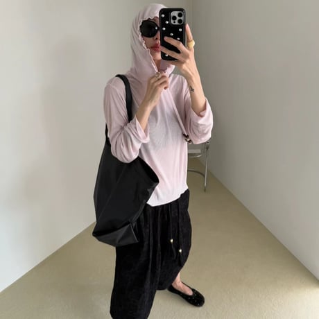 0907 【数量限定】❤eee❤シアー long foodie/3カラー