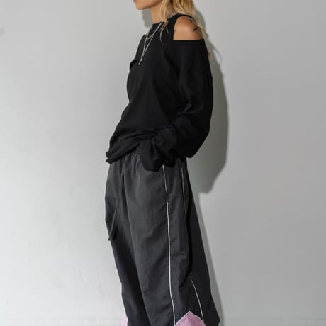 0999 Off-shoulder long sleeve/4カラー
