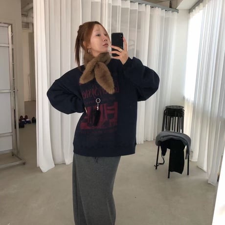 【数量限定】Gallery System Graphic over  Sweat/2カラー