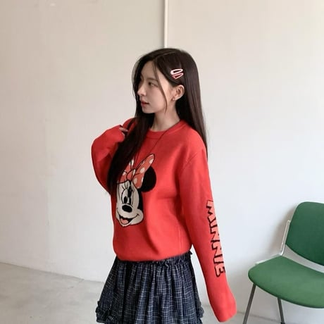 1034 Disney family BIG face knit/12パターン