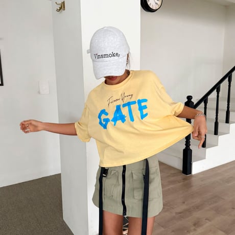 0902 【数量限定】GATE box tee/2カラー