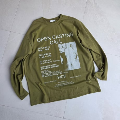 OPEN CASTING ヴィンテージプリントロンT/3カラー