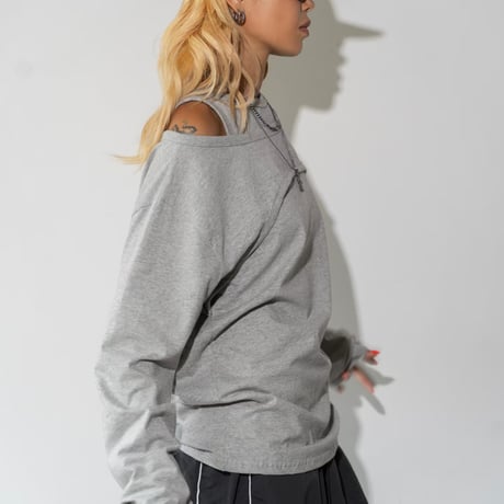 0999 Off-shoulder long sleeve/4カラー