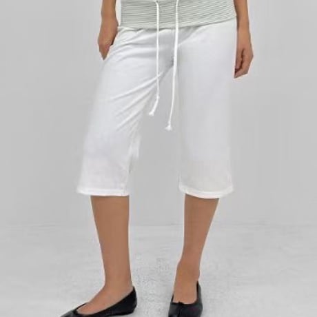 ボーダー切替 Capri pants/3カラー