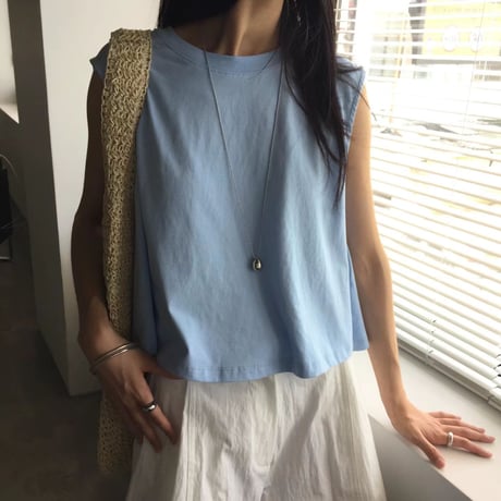 tuck flare tops/4カラー