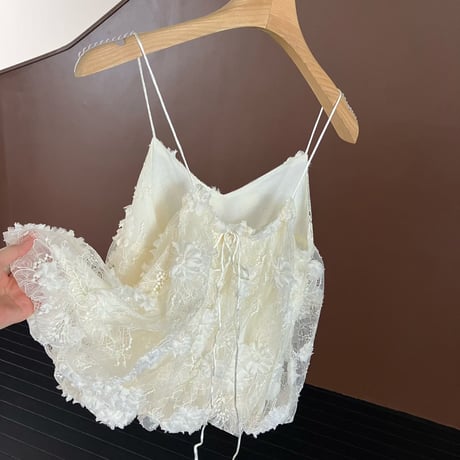 0899 chiffon frill tops/ワンカラー