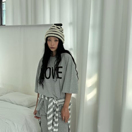 【早期お届け★数量限定】LOVE♥︎BIG TEE/3カラー