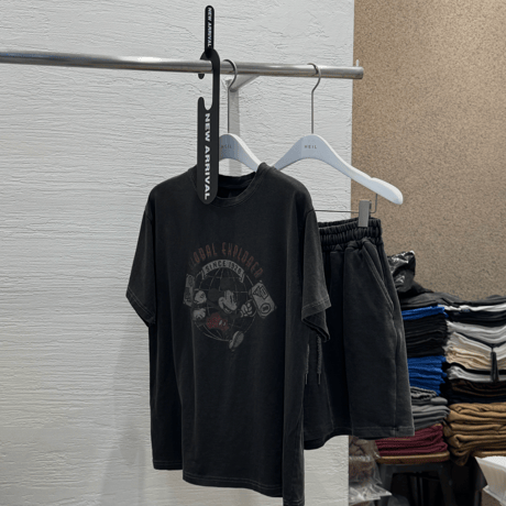 🉐vintage mickey print set up🉐/3カラー