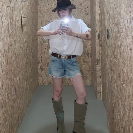 over size Pocket shirt/3カラー