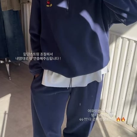 1072 🉐BACK MICKEYハーフZIPセットアップ🉐/3カラー