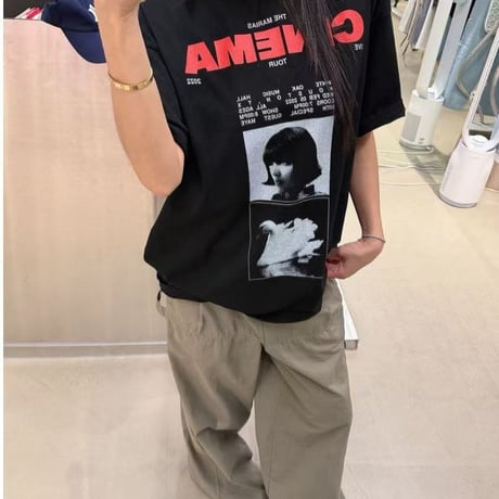 【早期お届け★数量限定】CINEMA PHOTO BIG TEE/2カラー