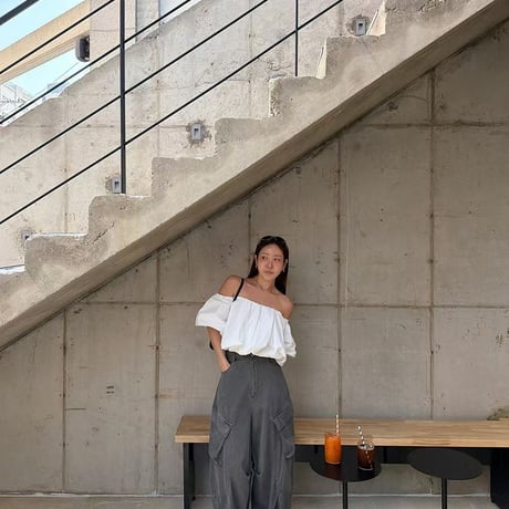 0927 pigment cargo 2way pants/2カラー