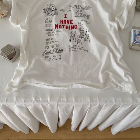 HAVE NOTHING ダメージグラフィックTee/2カラー