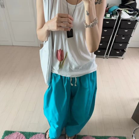 eee♥️margarita sleeveless t shirt/2カラー